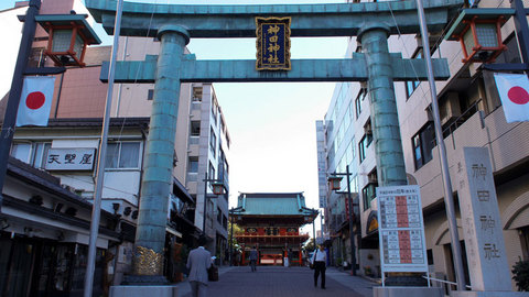 神田明神の鳥居