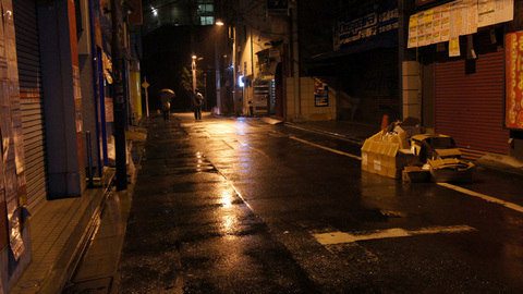 雨の秋葉原