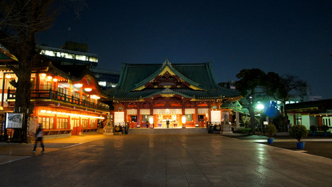 神田明神の夜景