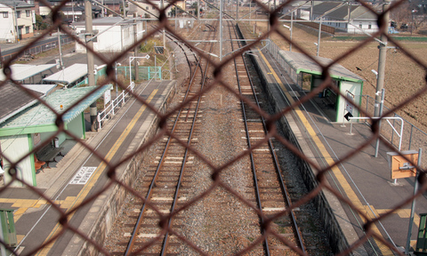 JR高橋駅～陸橋より