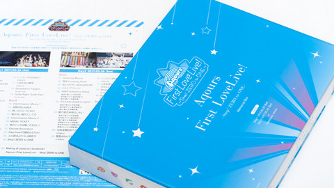 「Aqours First LoveLive! ～STEP ZERO to ONE～」Blu-ray Memorial BOX