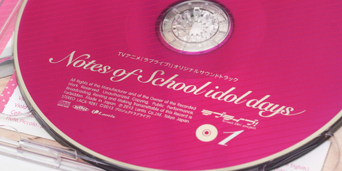 Notes of School idol days Disc1