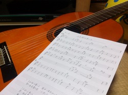 Classic guitar & score