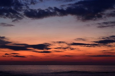 天神崎の夕景