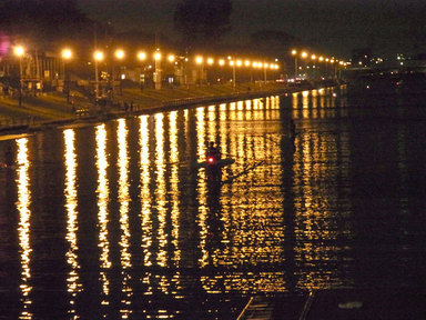 夜の戸田漕艇場
