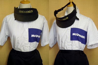 マクドナルドの制服