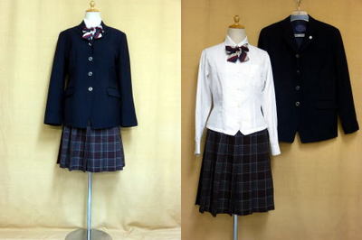 三田松聖高等学校の制服