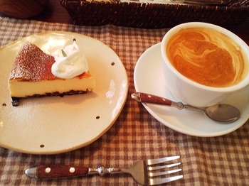 cafe one_チーズケーキ