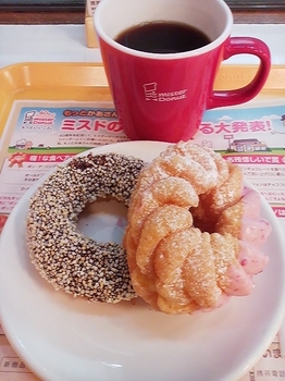 ミスド_チョコあられ＆ストロベリーカスター