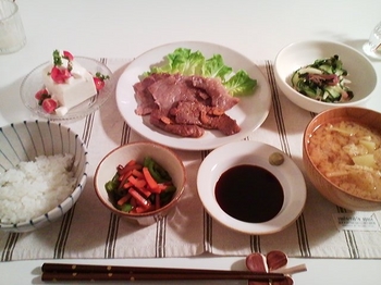 2011.07.18　お夕飯