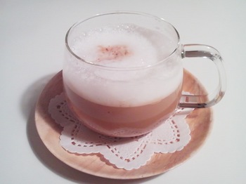 バリスタ　カフェラテ