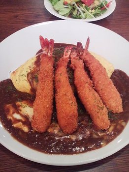 dish_海老フライチーズカレー