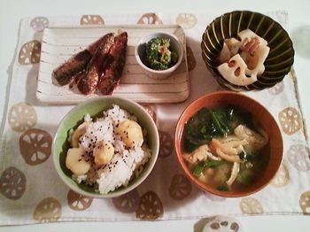 2012.10.23　お夕飯