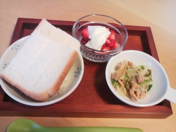 2013.04.02　朝ご飯