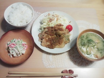 2013.04.02　お夕飯