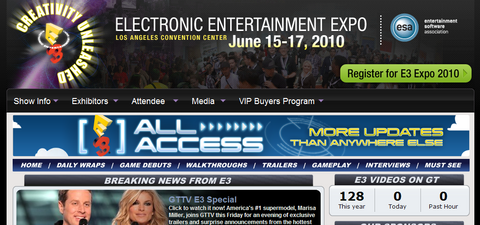 E3 Expo: June 15-17 2010