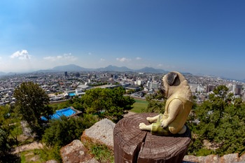 丸亀城からの眺め