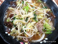 野菜あんかけラーメン