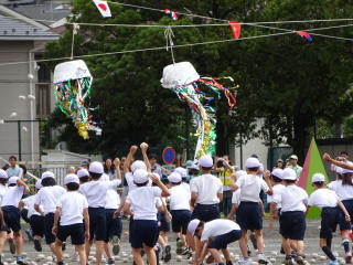 小学校運動会 鈴割