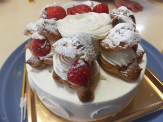 テラ子の誕生日ケーキ