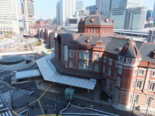 KITTEから見た東京駅