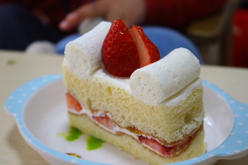 苺のショートケーキ