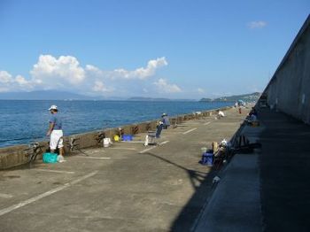 和歌山北港魚つり公園は広い