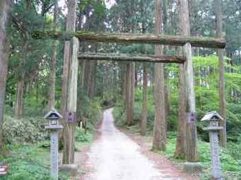 一の鳥居から人気が急に出てきた