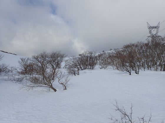 もうすぐ粟柄峠