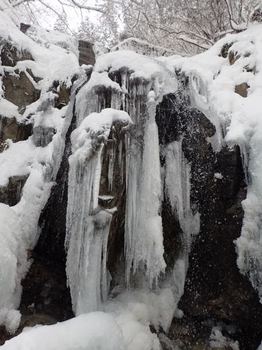 氷瀑です