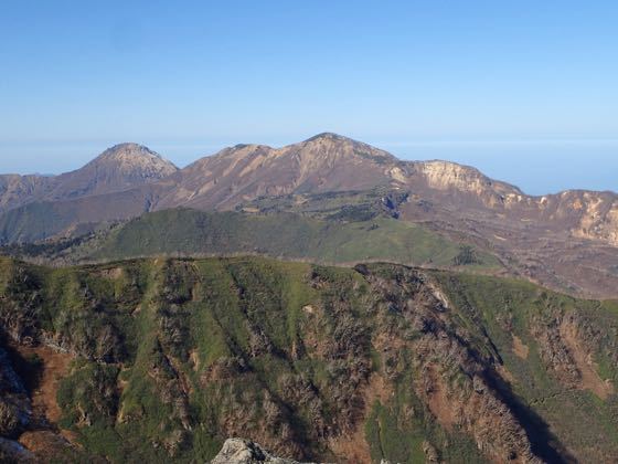 焼山と火打山