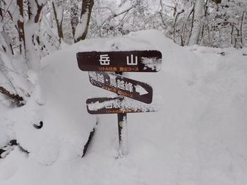 岳山の頂上
