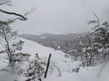 近江高島の集落が見えた。やれやれ