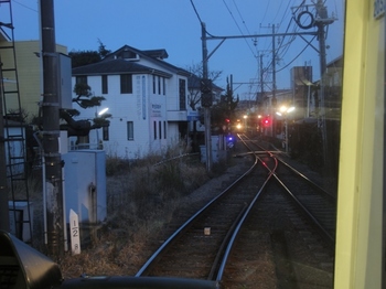 長谷駅にて