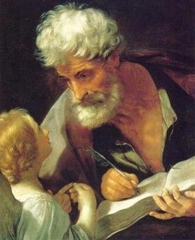 グイド・レーニ（1575－1642　伊）◇聖マタイと天使