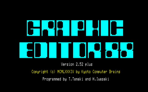 GRAPHIC EDITOR 88