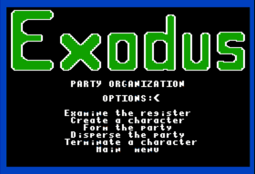 Ultima III - PartyOrganization (Apple II)(1983)(Origin Systems)